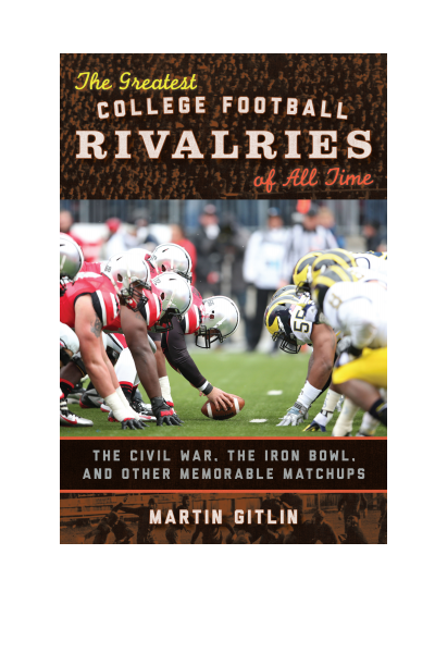 Cover des Buchs: The Greatest College Football Rivalries of All Time