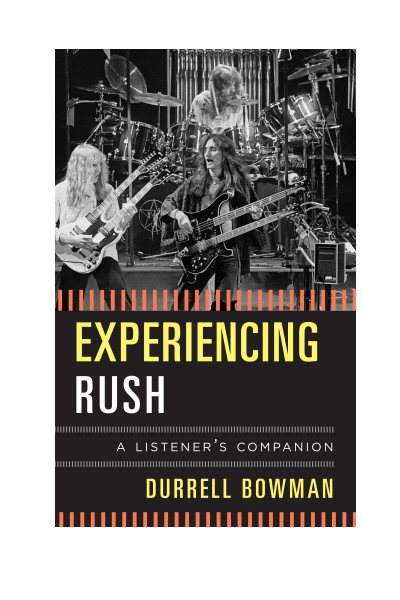 Cover of book: Experiencing Rush
