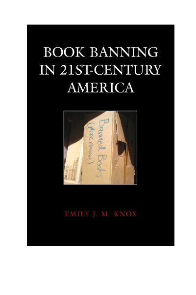 Cover des Buchs: Book Banning in 21st-Century America