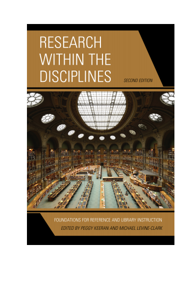 Cover des Buchs: Research Within the Disciplines