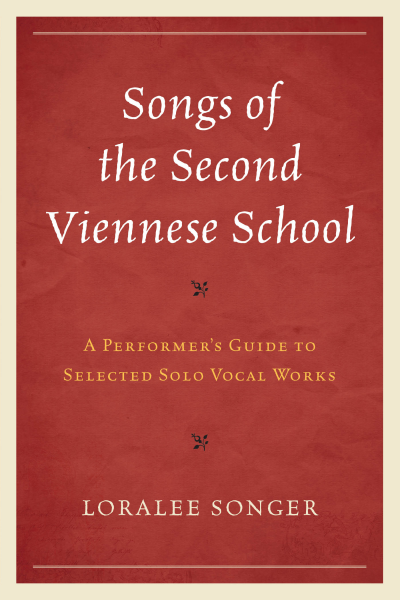 Cover of book: Songs of the Second Viennese School