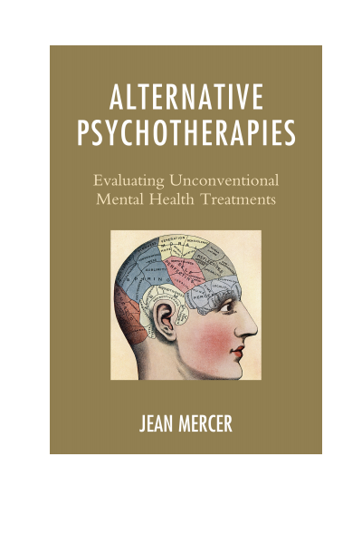 Cover of book: Alternative Psychotherapies