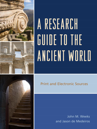 Cover of book: A Research Guide to the Ancient World