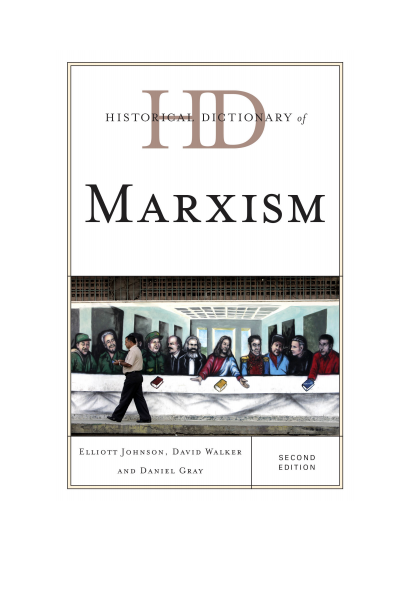 Cover of book: Historical Dictionary of Marxism