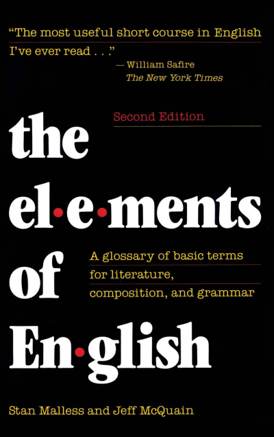 Cover des Buchs: The Elements of English