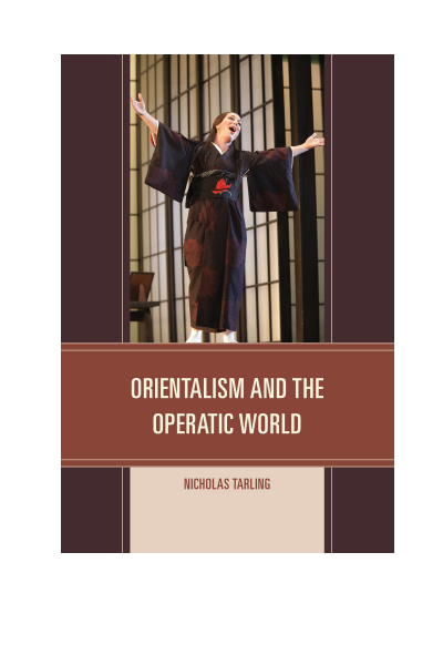 Cover of book: Orientalism and the Operatic World