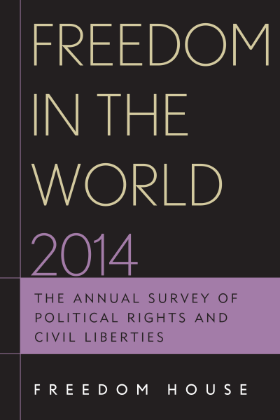 Cover of book: Freedom in the World 2014