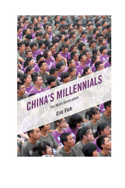 Cover of book: China's Millennials