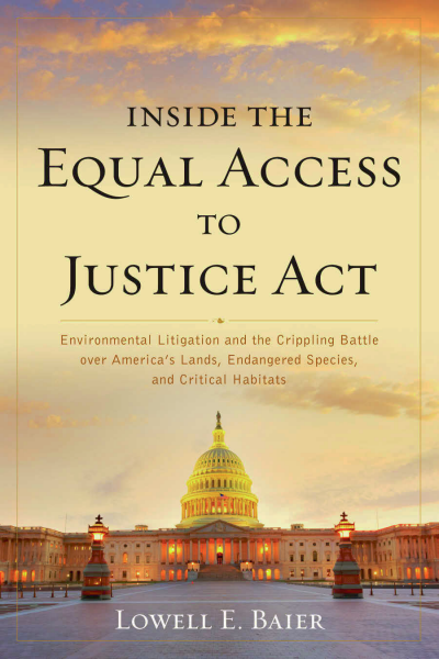 Cover of book: Inside the Equal Access to Justice Act