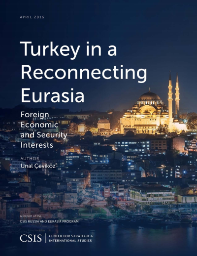 Cover des Buchs: Turkey in a Reconnecting Eurasia