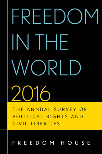 Cover of book: Freedom in the World 2016