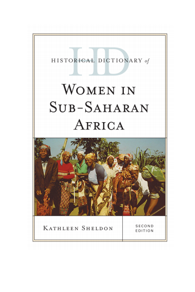 Cover of book: Historical Dictionary of Women in Sub-Saharan Africa