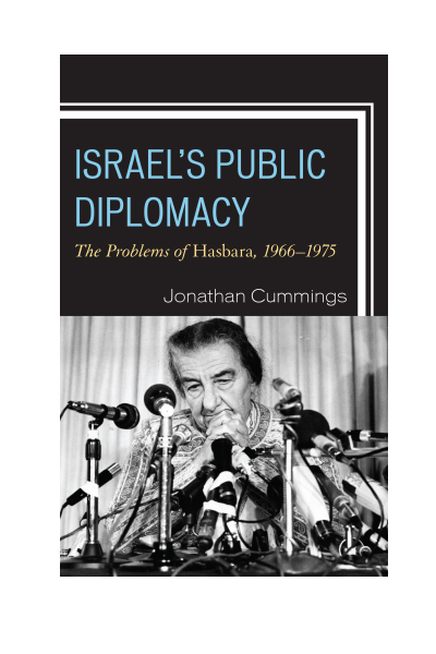 Cover des Buchs: Israel's Public Diplomacy