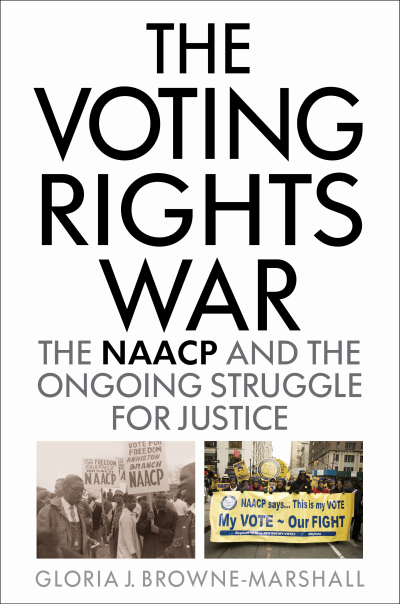 Cover of book: The Voting Rights War
