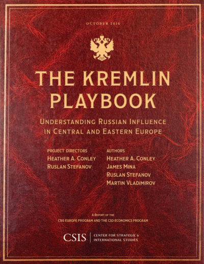 Cover des Buchs: The Kremlin Playbook