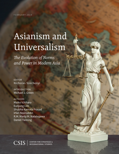 Cover des Buchs: Asianism and Universalism