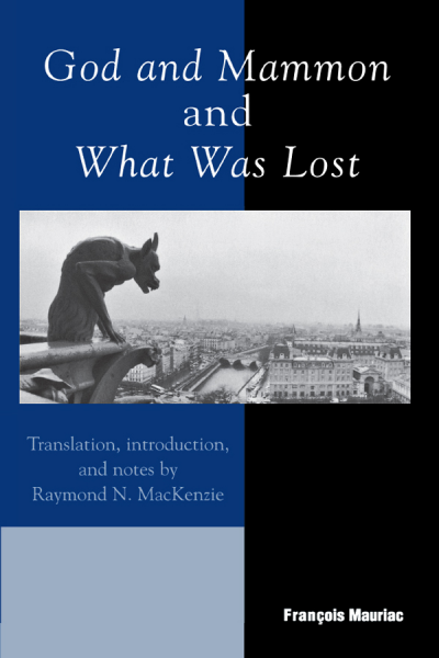 Cover des Buchs: God and Mammon and What Was Lost