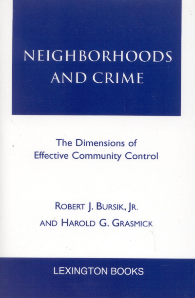 Cover of book: Neighborhoods and Crime