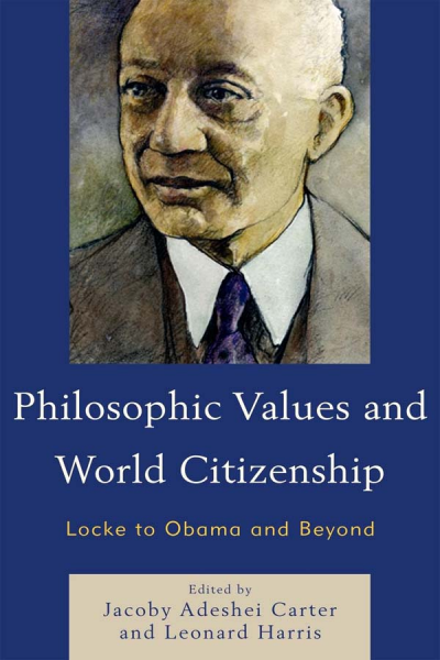 Cover of book: Philosophic Values and World Citizenship