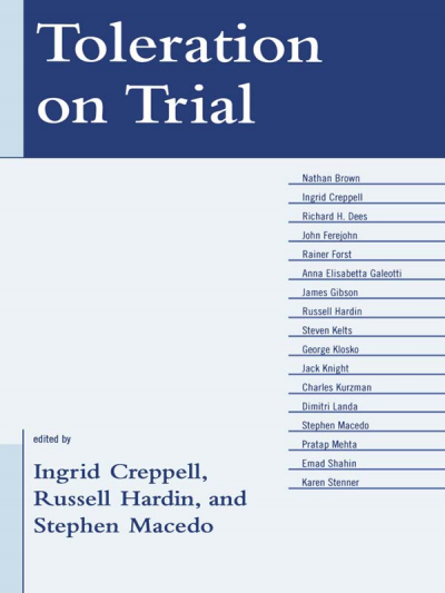 Cover des Buchs: Toleration on Trial