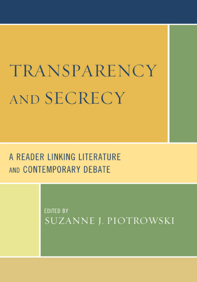 Cover des Buchs: Transparency and Secrecy