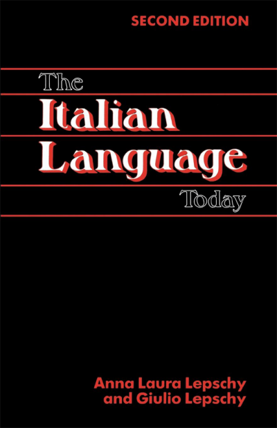 Cover des Buchs: The Italian Language Today
