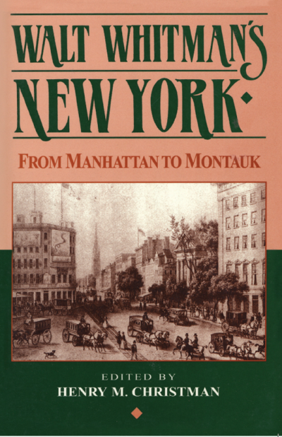 Cover des Buchs: Walt Whitman's New York