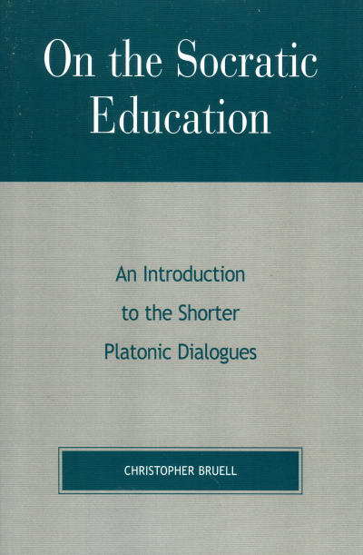 Cover of book: On the Socratic Education