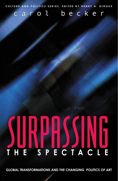 Cover of book: Surpassing the Spectacle