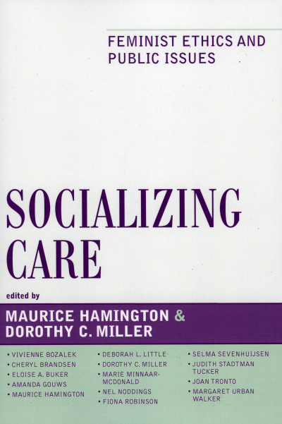 Cover of book: Socializing Care