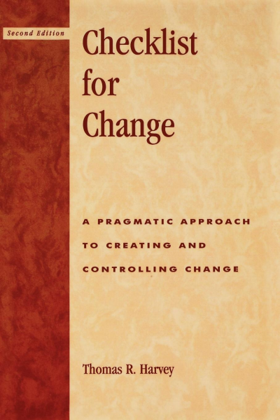 Cover des Buchs: Checklist for Change