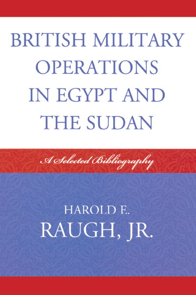 Cover of book: British Military Operations in Egypt and the Sudan
