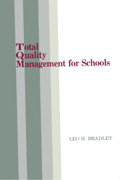 Cover des Buchs: Total Quality Management for Schools
