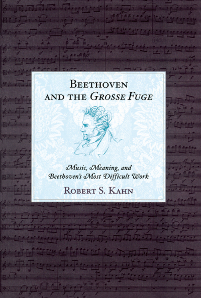 Cover of book: Beethoven and the Grosse Fuge