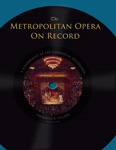 Cover of book: The Metropolitan Opera on Record