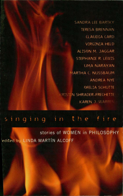 Cover des Buchs: Singing in the Fire