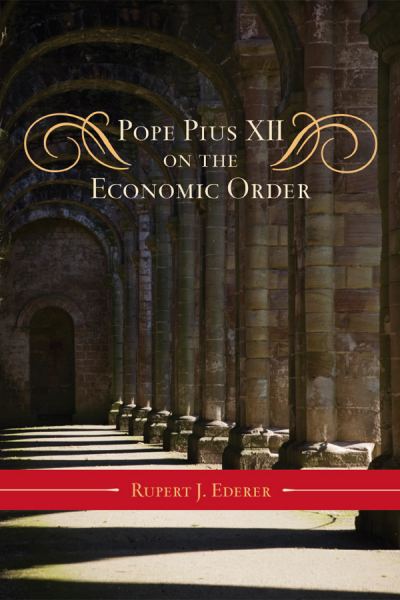 Cover des Buchs: Pope Pius XII on the Economic Order