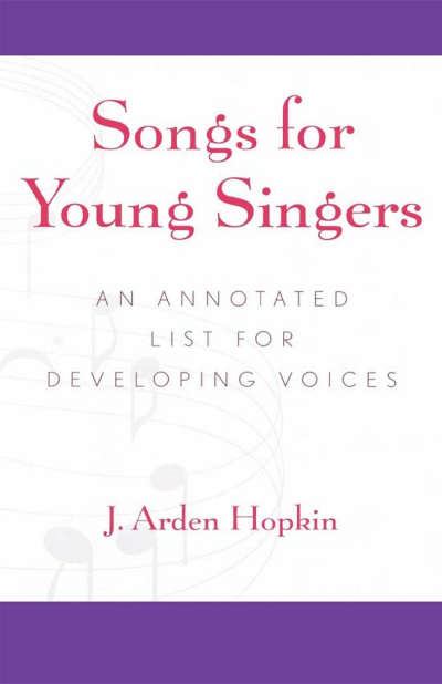 Cover des Buchs: Songs for Young Singers