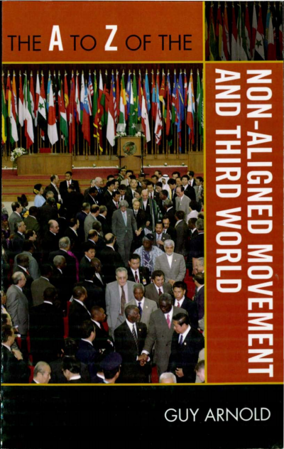Cover of book: The a to Z of the Non-Aligned Movement and Third World