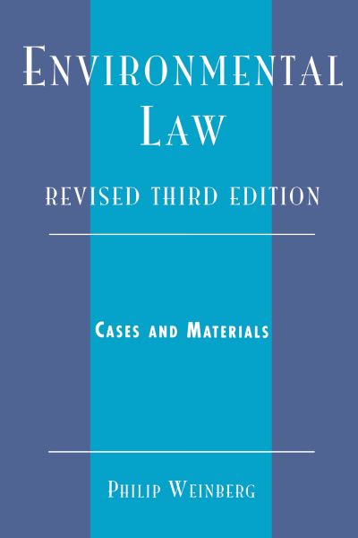 Cover des Buchs: Environmental Law