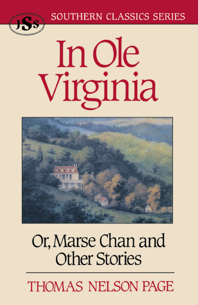 Cover of book: In Ole Virginia