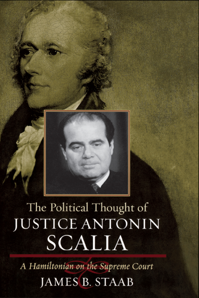 Cover des Buchs: The Political Thought of Justice Antonin Scalia