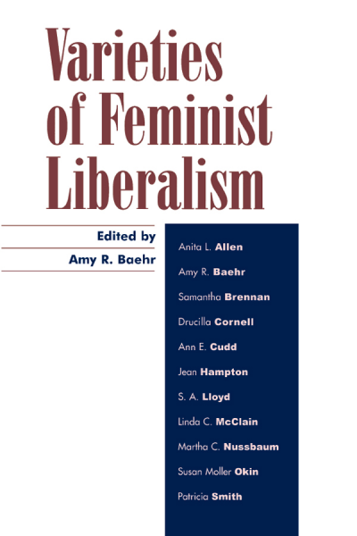 Cover of book: Varieties of Feminist Liberalism