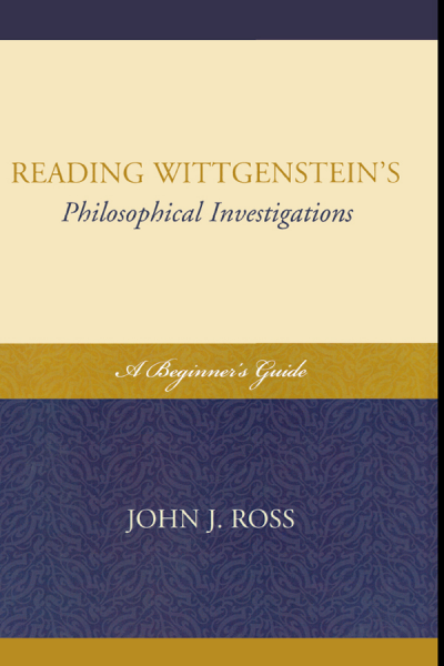 Cover of book: Reading Wittgenstein's Philosophical Investigations