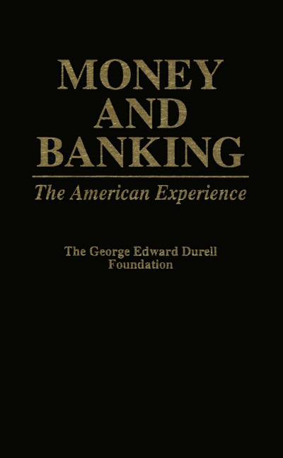 Cover of book: Money and Banking