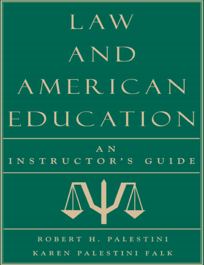 Cover des Buchs: Law and American Education