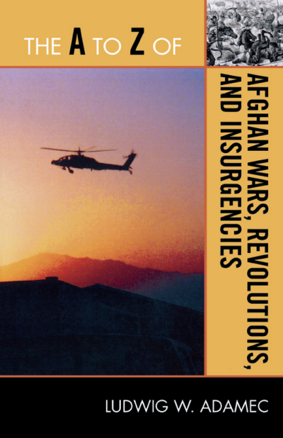 Cover of book: The a to Z of Afghan Wars, Revolutions and Insurgencies