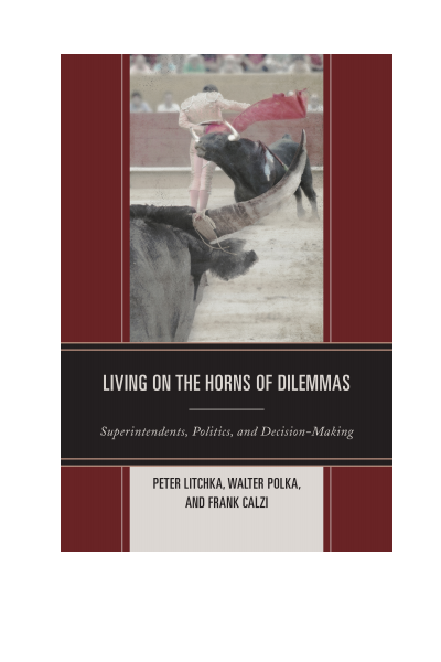 Cover of book: Living on the Horns of Dilemmas