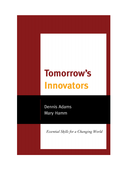 Cover of book: Tomorrow's Innovators