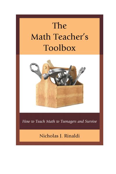 Cover of book: The Math Teacher's Toolbox